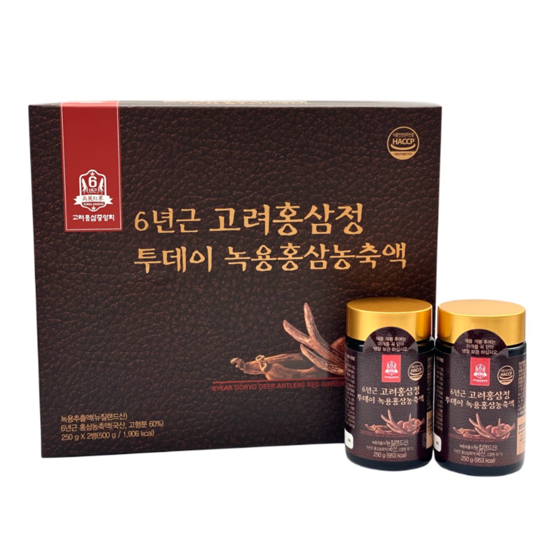 Cao Hồng Sâm Nhung Hươu Goryo Hàn Quốc 2 Lọ x 250g